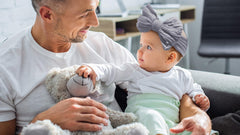 NUARTNOS baby headband newborn wear—comfortable, secure fit