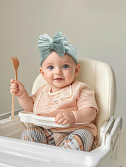 NUARTNOS baby headbands gift-ready pack—colorful outfits for everyday