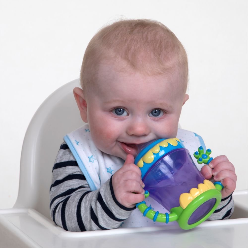 Nuby BPA-free cup supports safe, daily use.