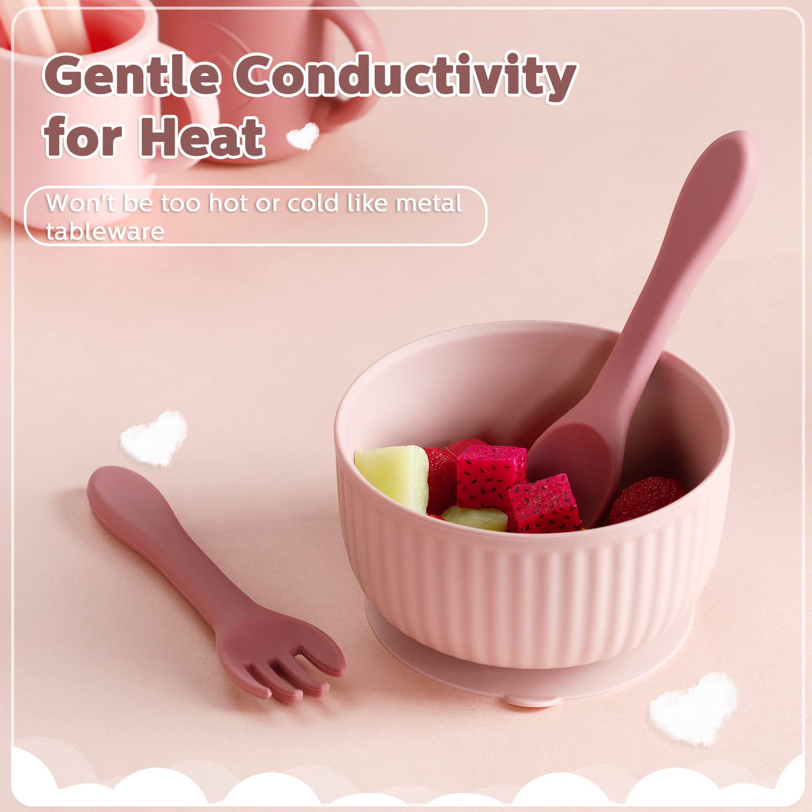 Nuenen easy-clean utensils resist deformation and are boil-safe.