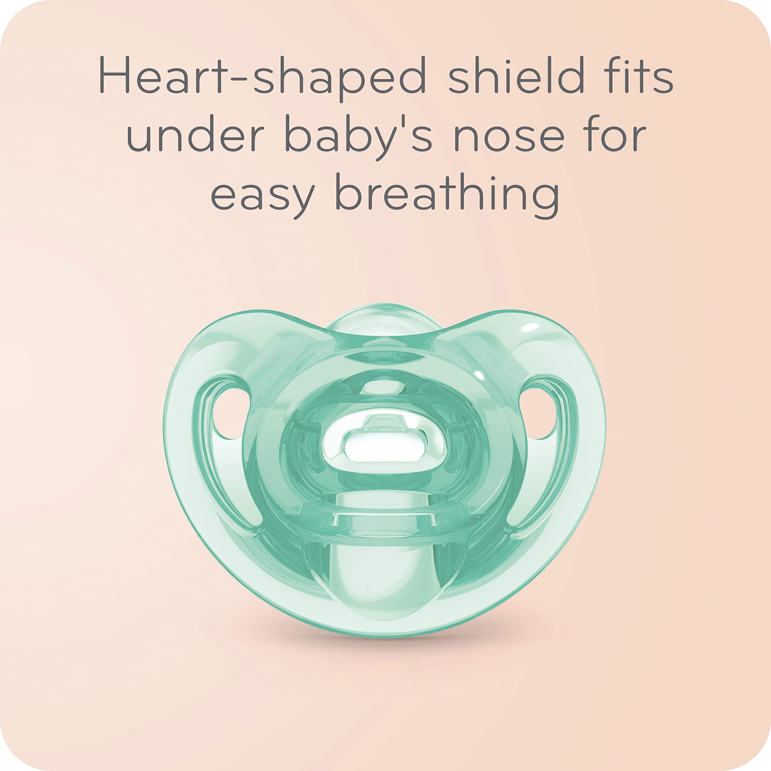 NUK Comfy Pacifier BPA-free design prioritizes baby safety.