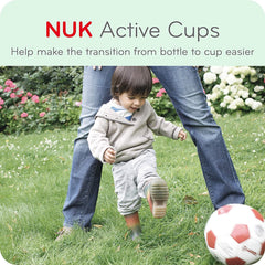 NUK Crystal Learner Cup Disney air vent reduces swallowed air during transitions
