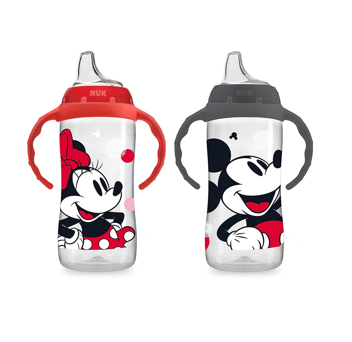 NUK Crystal Learner Cup Disney spill-proof soft spout aids gentle sipping
