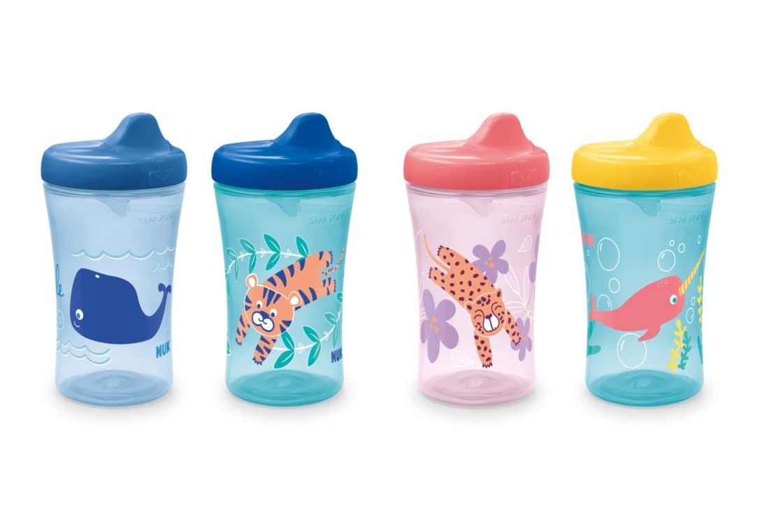NUK First Essentials hard spout sippy cup 10oz pack shot, ideal for toddlers learning to drink.