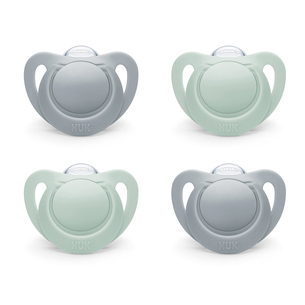 NUK for Nature 4-pack pacifier 0-6 months easing transitions