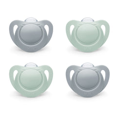 NUK for Nature 4-pack pacifier 0-6 months easing transitions