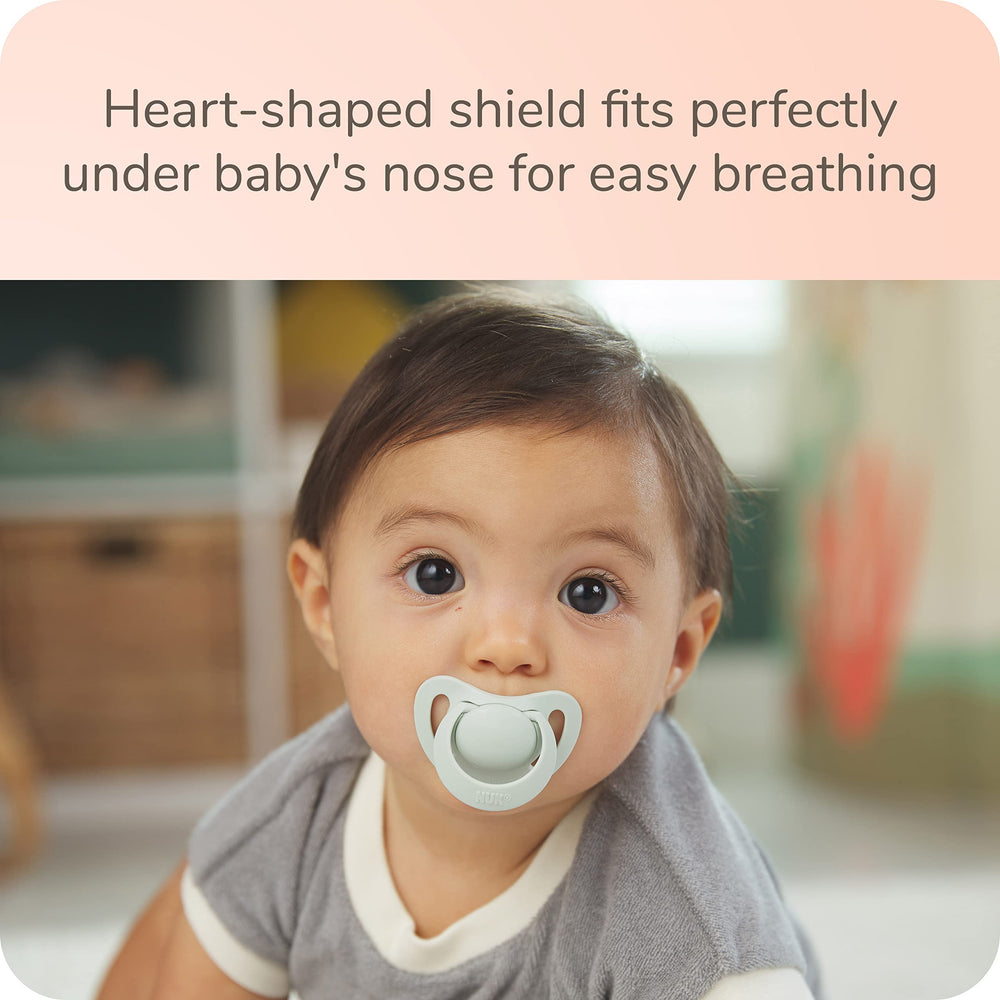 NUK for Nature pacifier dishwasher-safe top rack cleaning