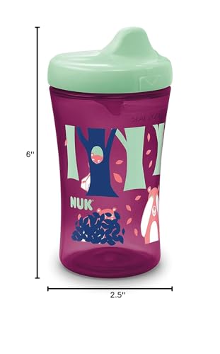 NUK logo-focused cap and vent illustrating a reliable seal
