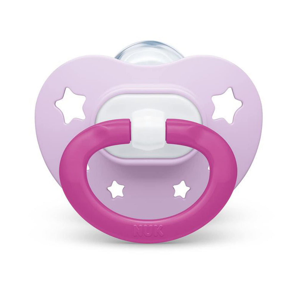 NUK Orthodontic Pacifier accepted by 95% of babies, reducing fuss during routine changes.
