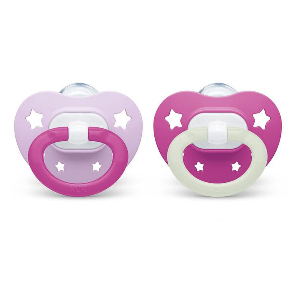 NUK Pacifier 2-count pack for convenient, on-hand soothing.
