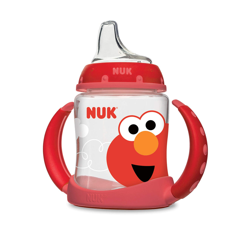 NUK active cup with carrying clip supports on-the-go sipping