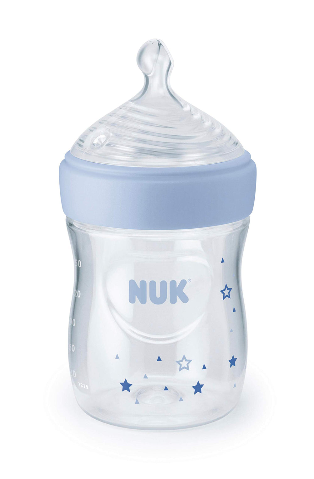 NUK Simply Natural anti-colic vent closeup reduces air intake during feeding