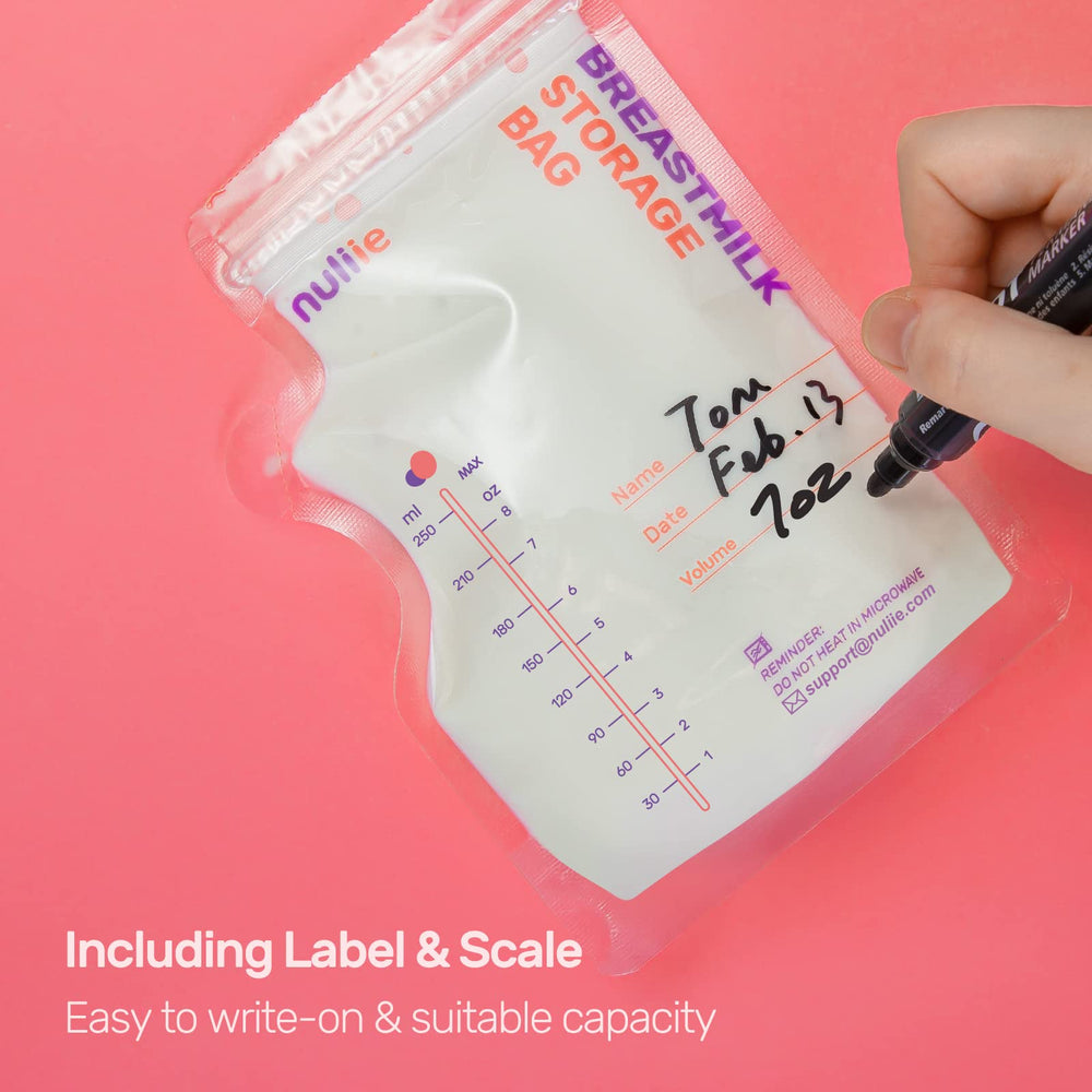 Nuliie writable labels help track dates and volumes