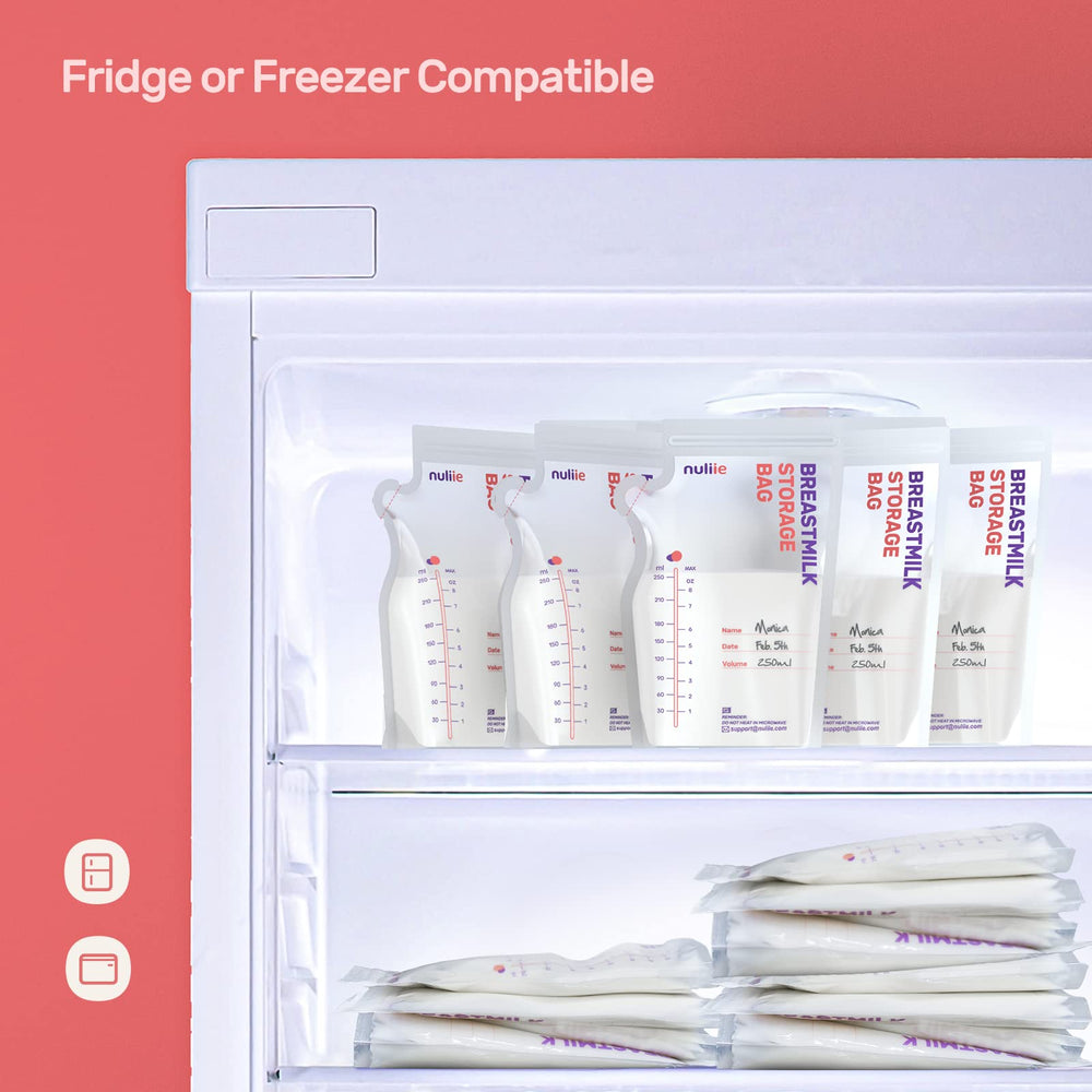 Nuliie BPA-free PE+PET material ensures safe storage