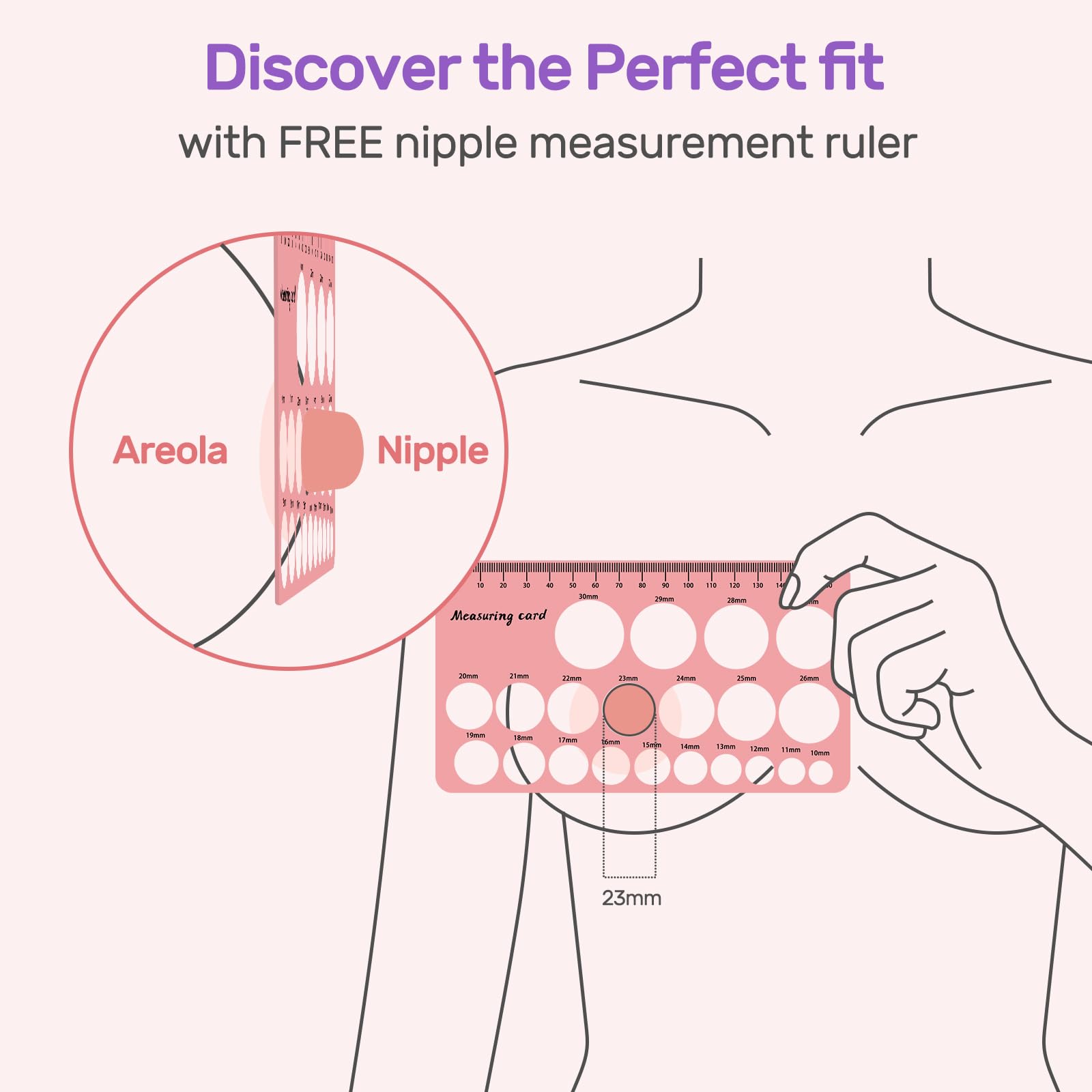 Nuliie breast pump shield 24mm compatibility: improved fit for wearable pumps.