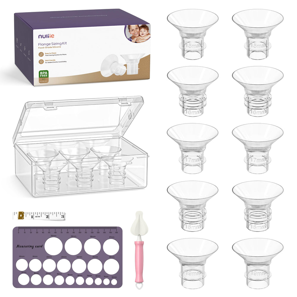 Nuliie flange insert 24mm compatibility for a versatile pumping fit