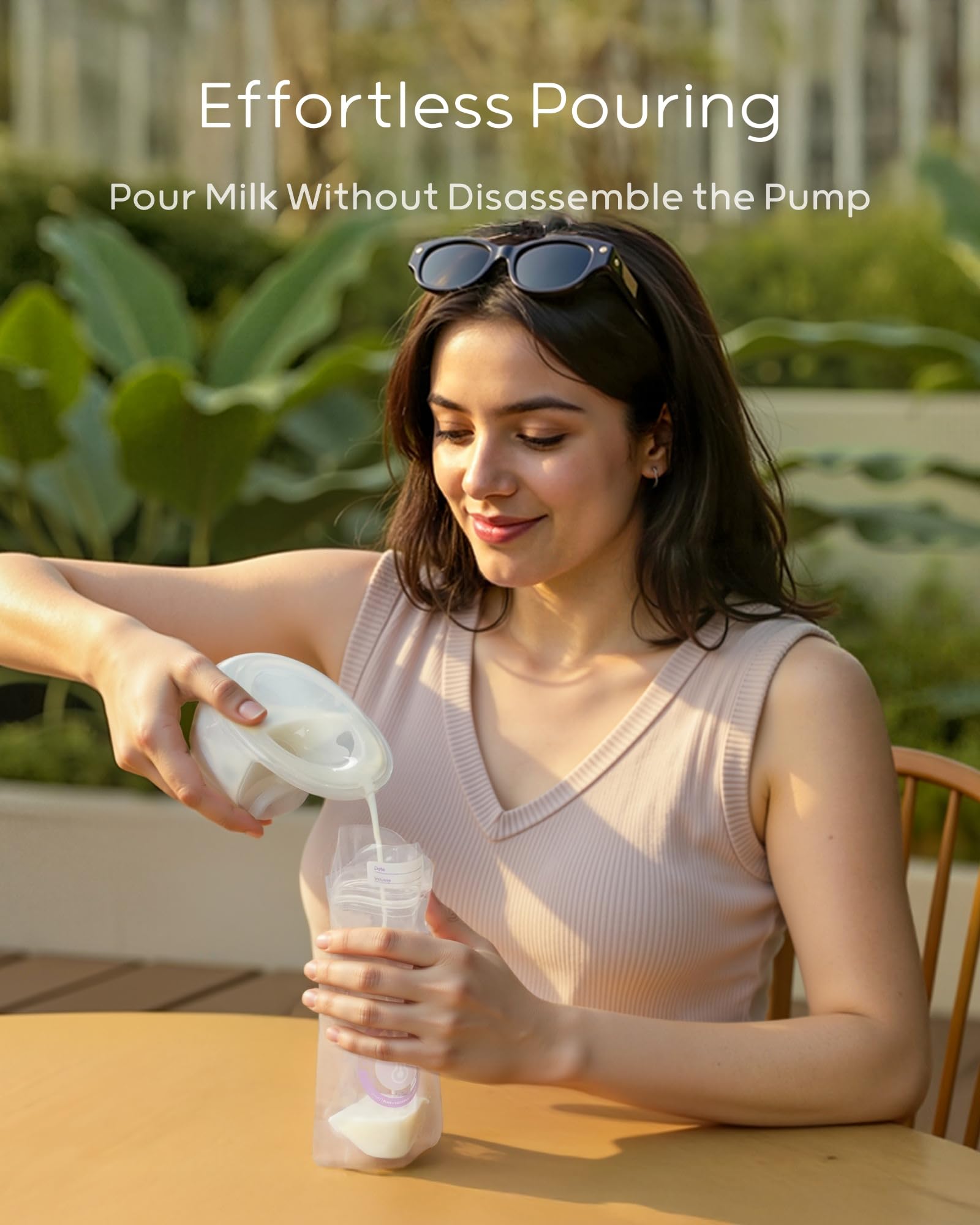 Nuliie S32 discreet wearable pump for home or office pumping.