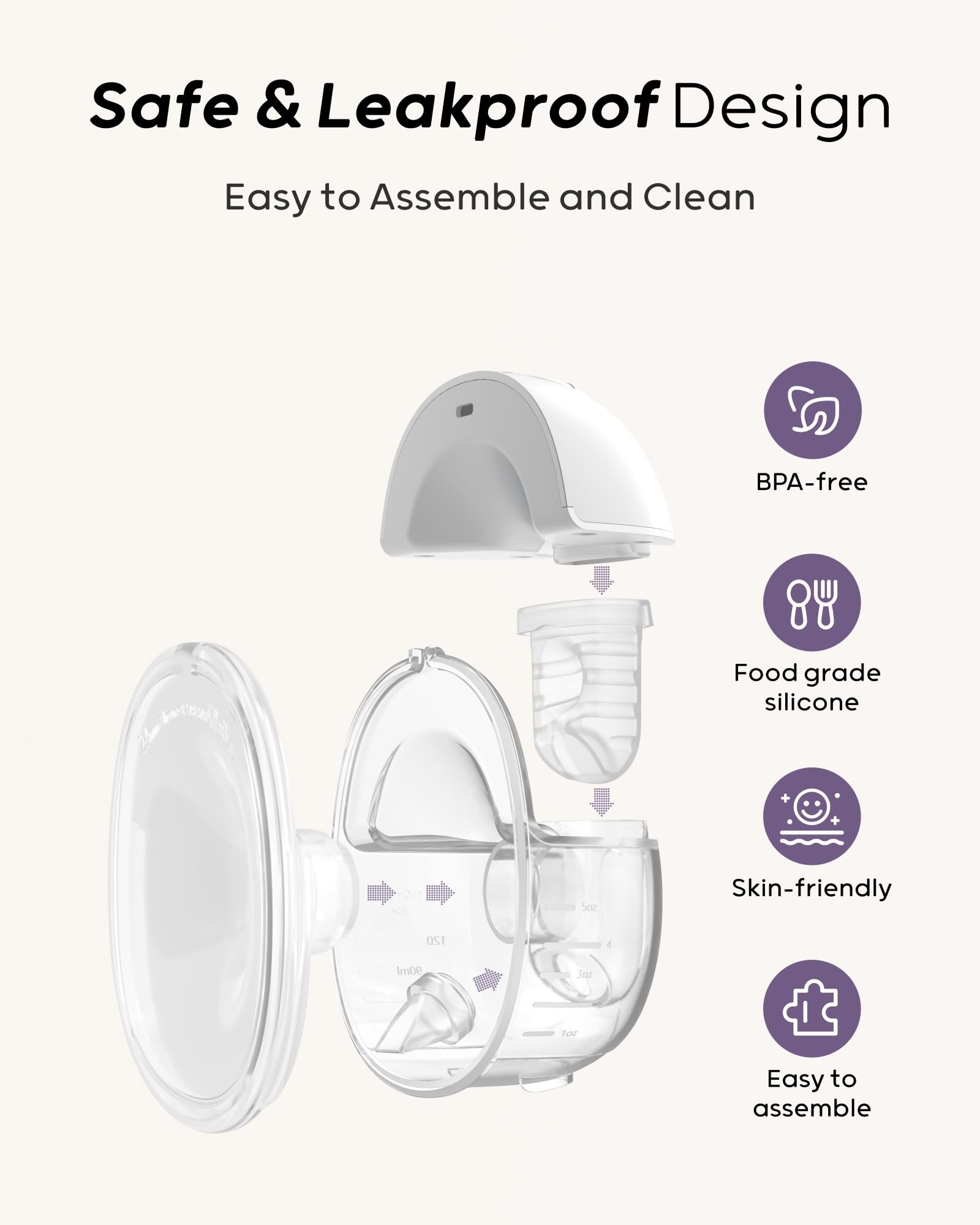 Nuliie S32 flange options 18, 21, and 24mm for a personal fit.