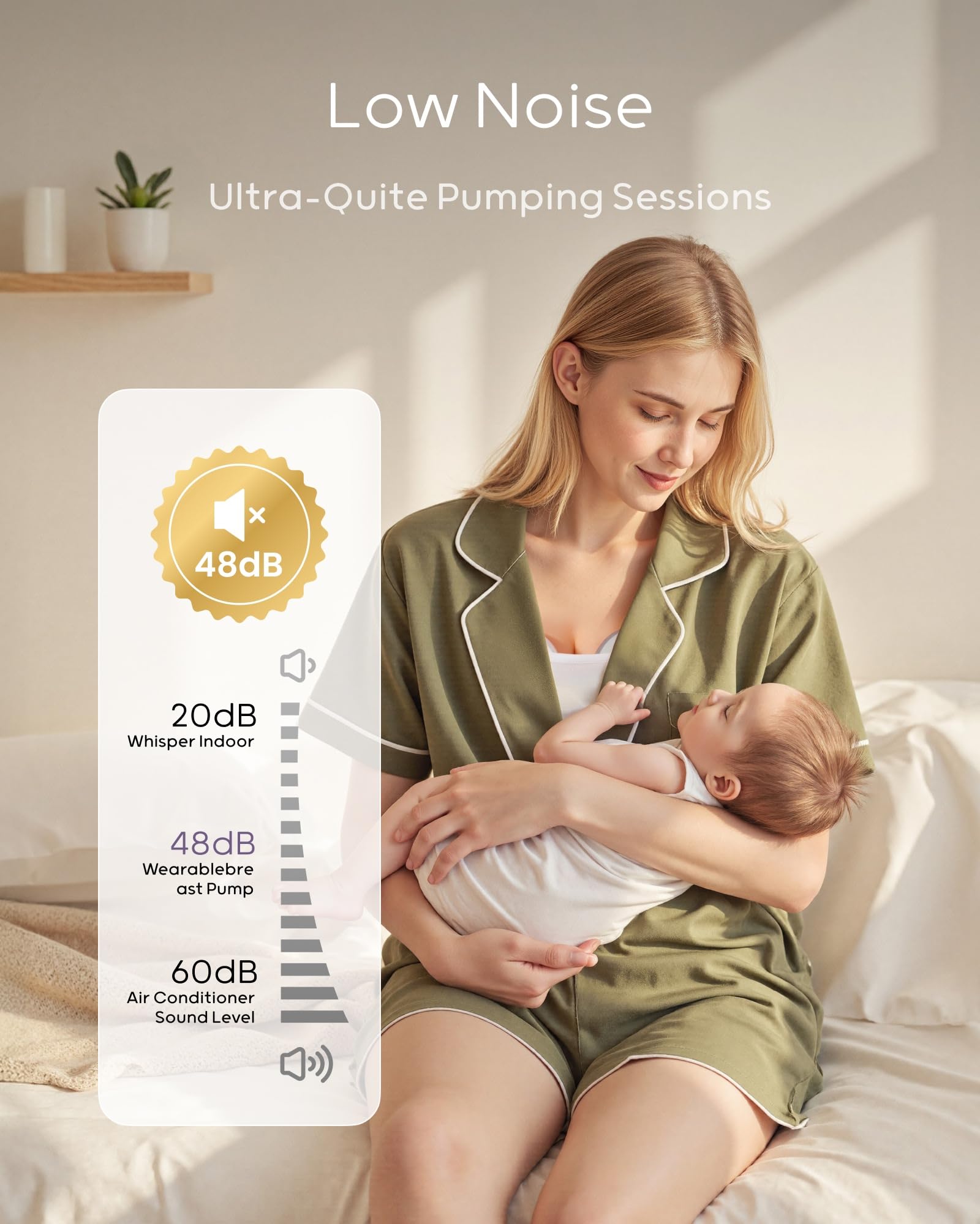 Nuliie S32 replacement pumping accessories included for easy setup.