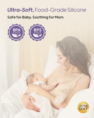 Nuliie pump with leak-proof lid to prevent spills during storage