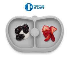 Nummy BOWL gray is dishwasher-safe for quick cleanup.