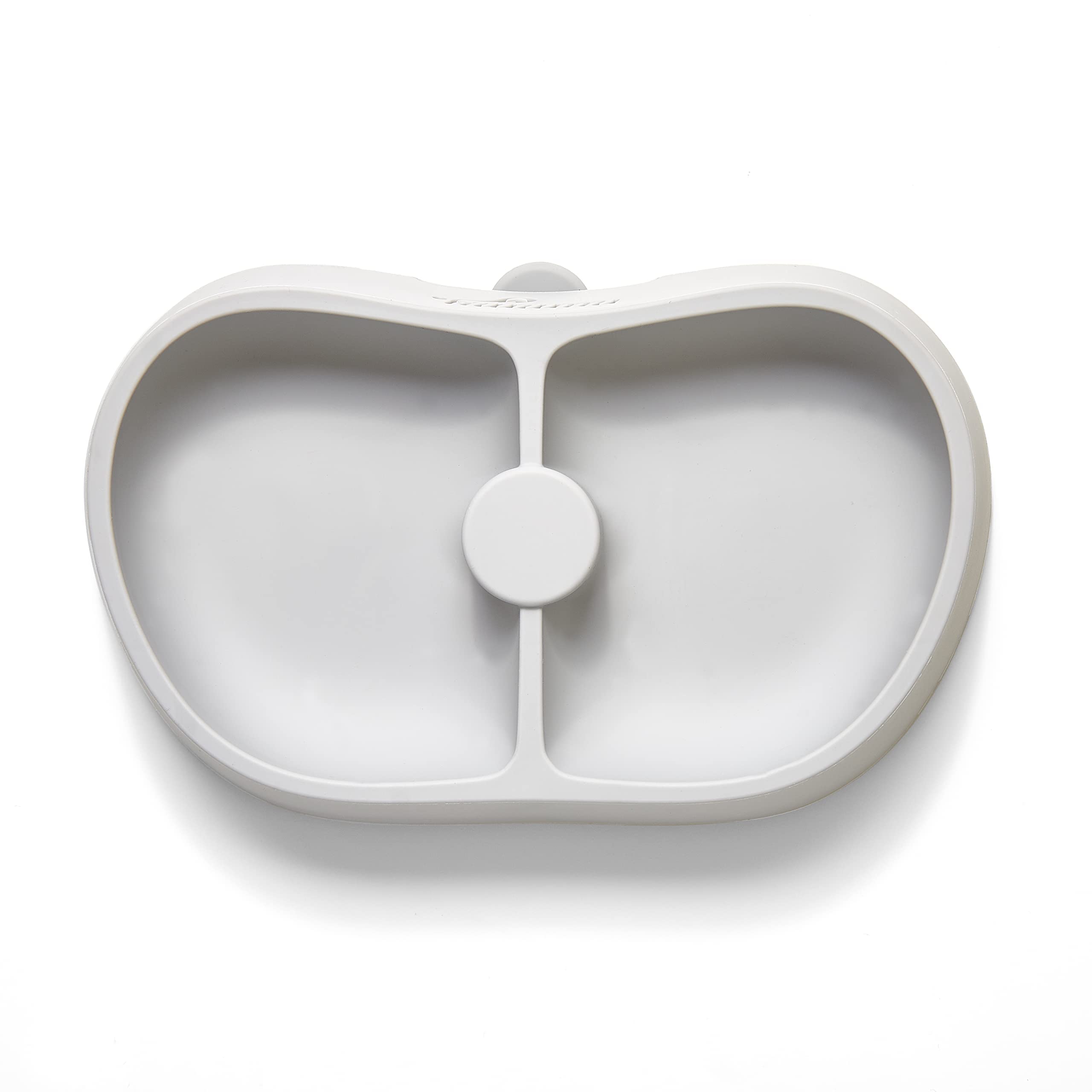 Nummy BOWL gray enables toddlers to self-feed with independence.