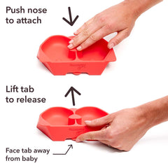 Nummy BOWL is BPA-free and phthalate-free for safer handling