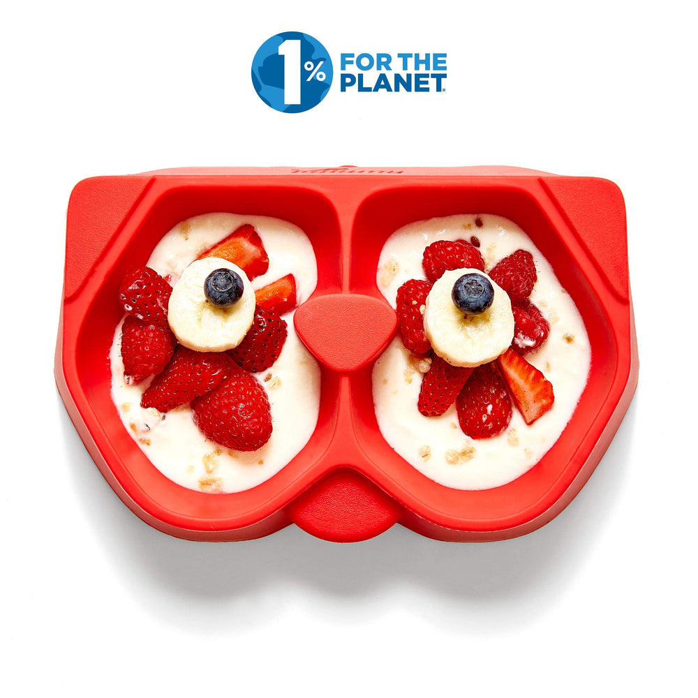 Nummy BOWL shown in dishwasher safe cycle for easy cleanup after meals