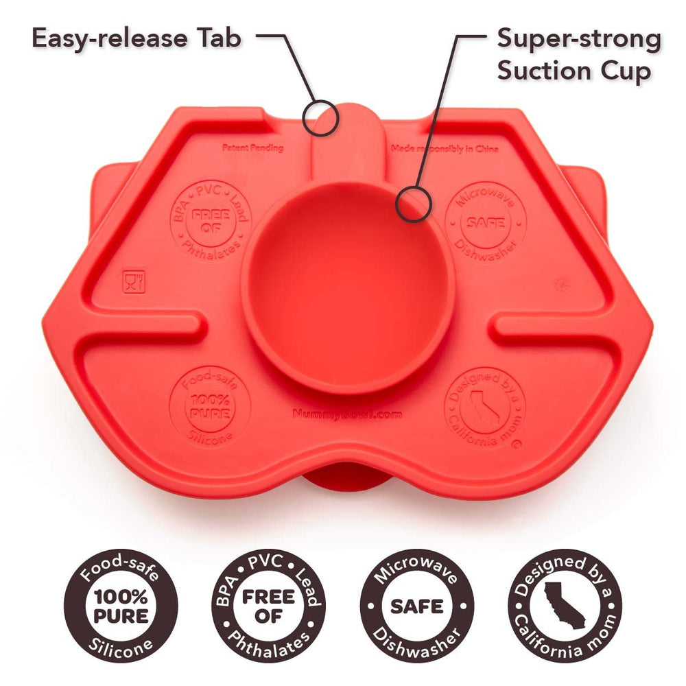 Nummy BOWL microwaves safely for quick warmups of baby meals