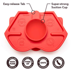 Nummy BOWL microwaves safely for quick warmups of baby meals