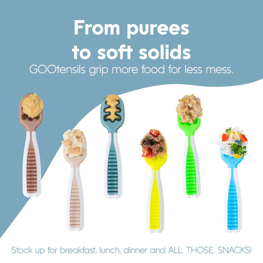 BPA-free silicone NumNum GOOtensils emphasis on safe mealtime