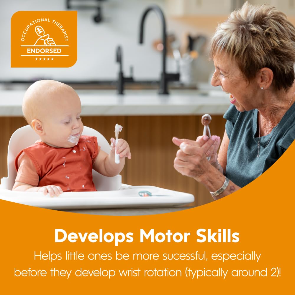 NumNum GOOtensil stage-two toddlers mealtime proving food-to-mouth motion support
