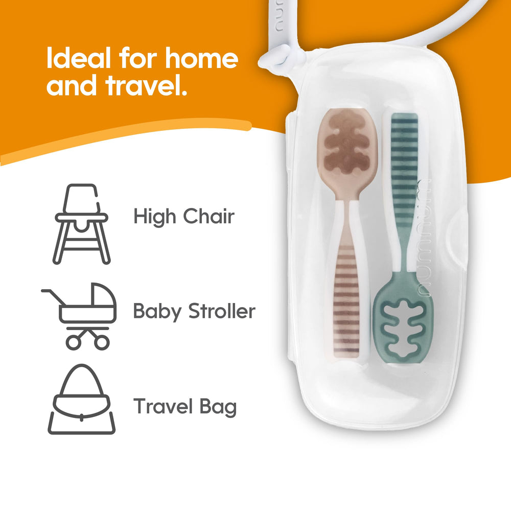 NumNum GOOtensils case promotes hygienic, organized storage between meals and outings