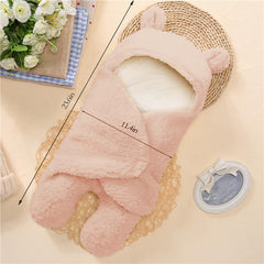 Nunibum swaddle wings velcro keeps baby snug and secure for safe wrapping.