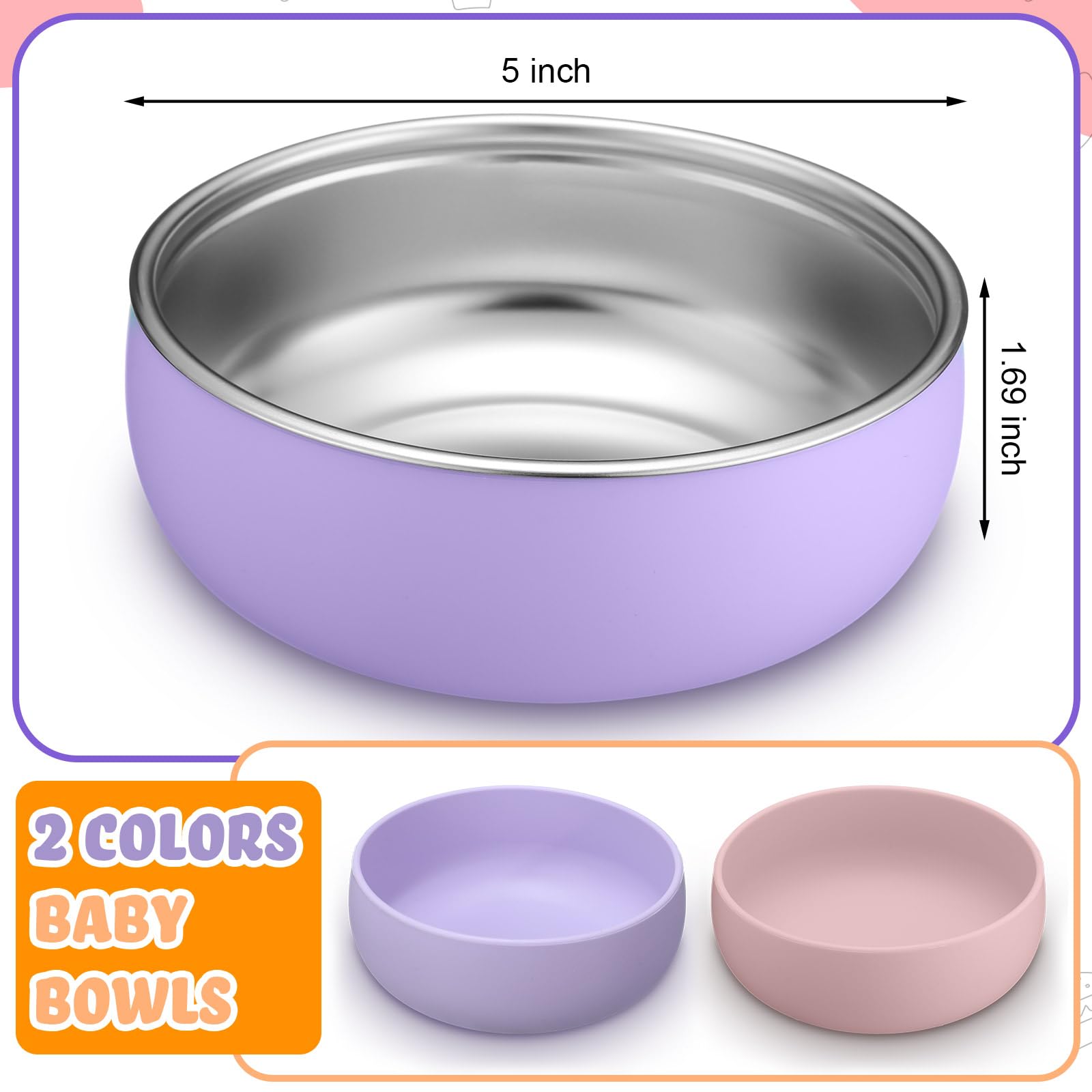 Nuogo dishwasher-safe bowls for easy cleanup after meals