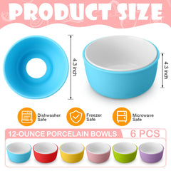Nuogo bowls with non-slip base preventing spills during snack time.