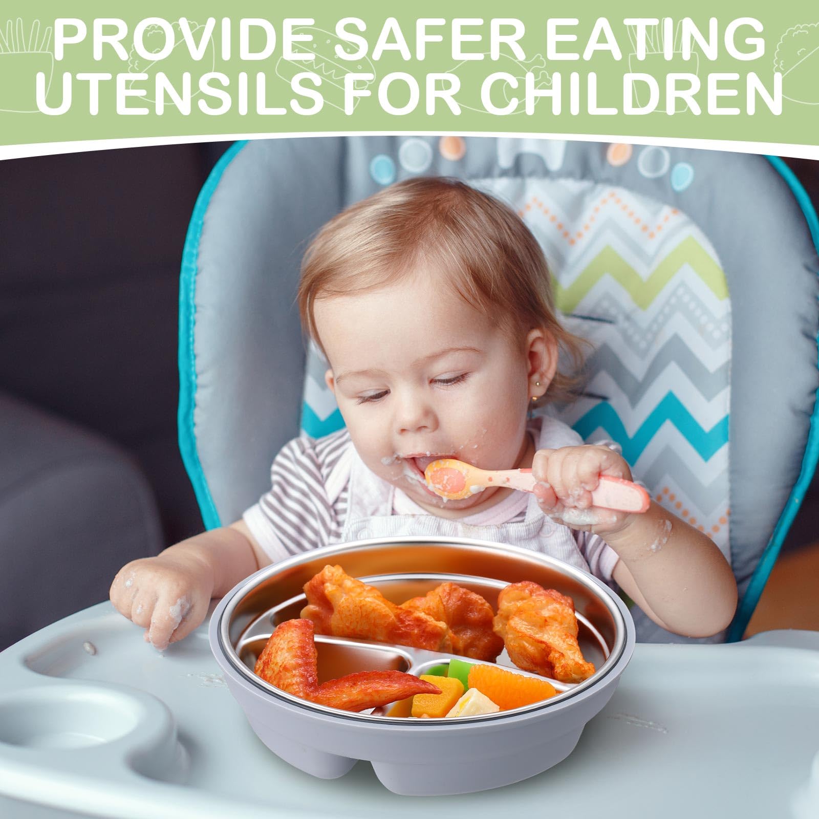 Nuogo suction cups on base closeup demonstrate secure grip during feeding.