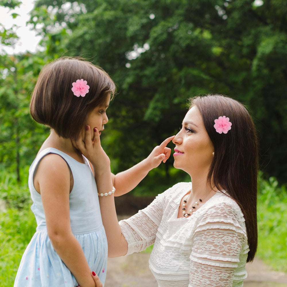 NUOSYI chiffon flower clip champagne pairs with dresses for special occasions