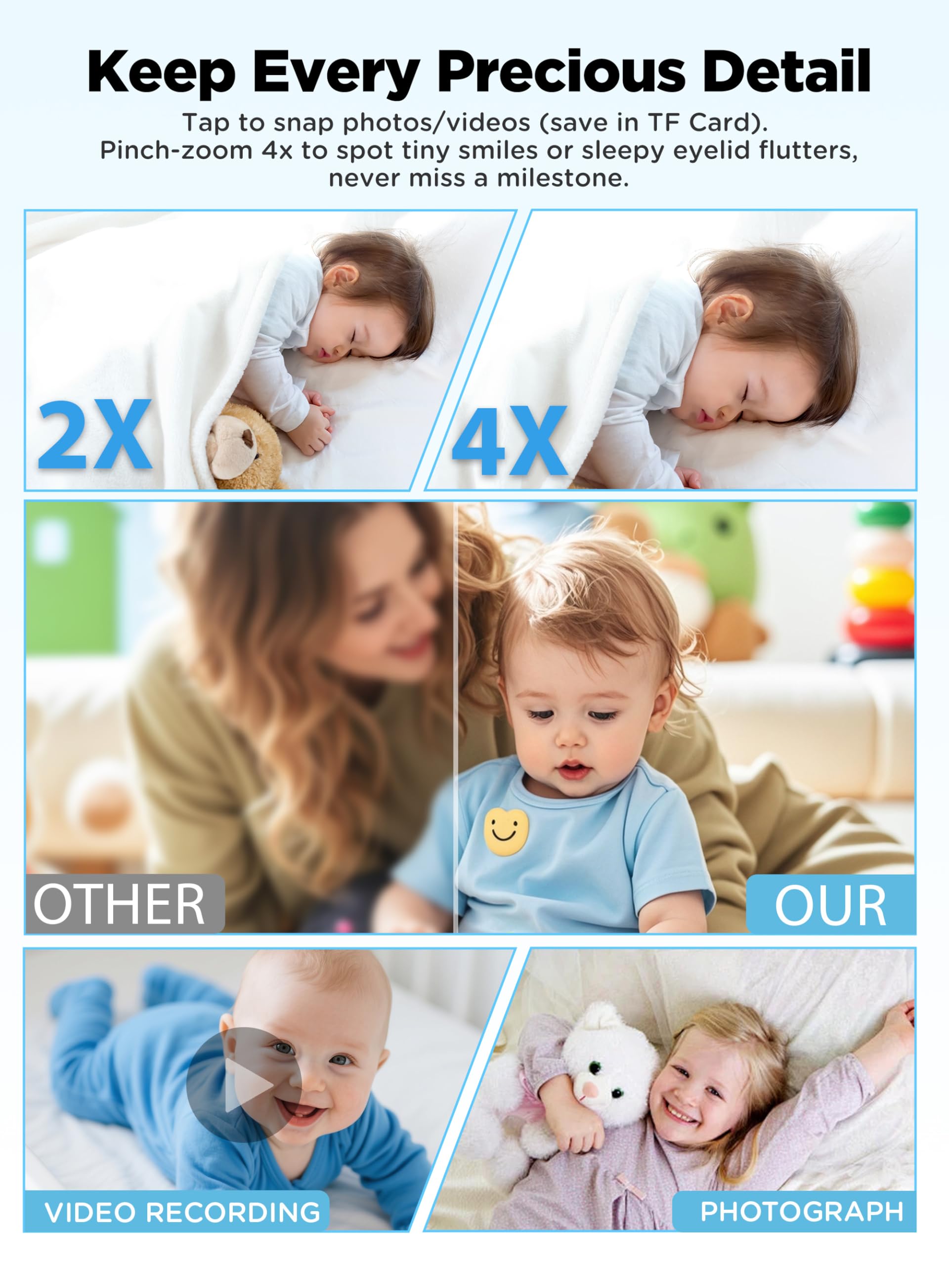 NUOTUN lullabies feature gently helps ease baby back to sleep