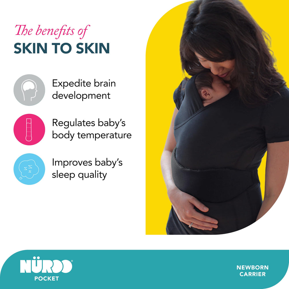 NüRoo Brownmed pocket-skin-to-skin carrier shirt NICU-friendly access demonstration