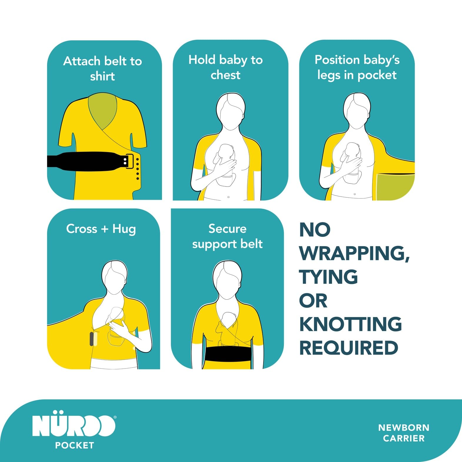 NüRoo Brownmed adjustable belt and support panel ease postpartum comfort