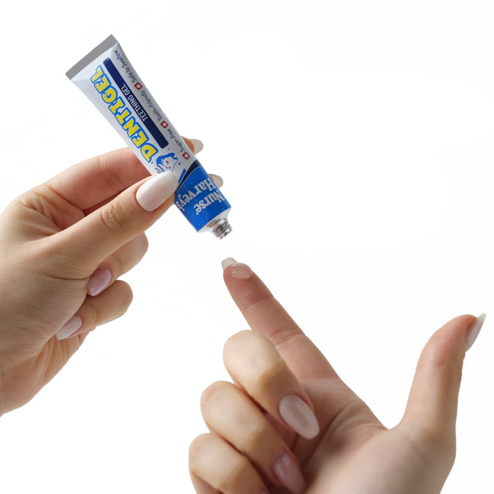 Nurse Harvey's Dentigel makes gentle massage easy after feeding and before sleep.