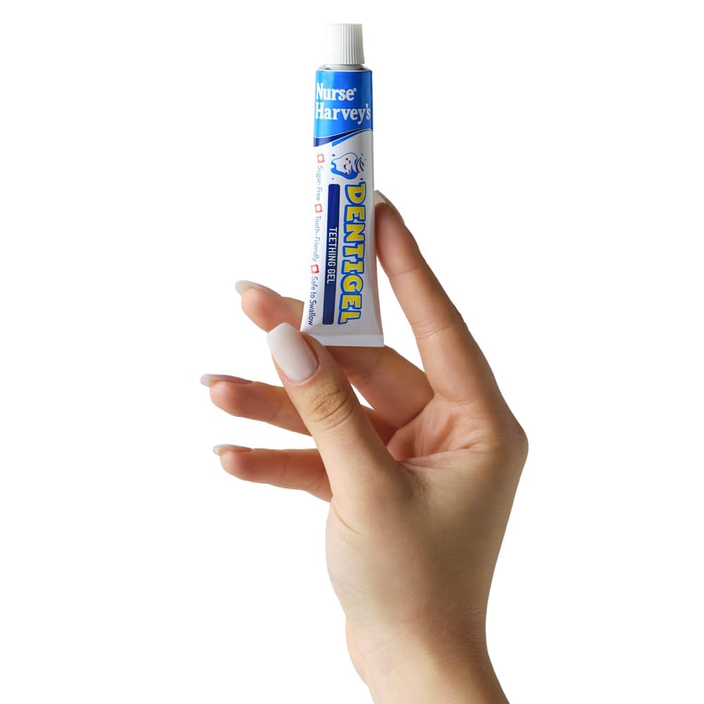 Nurse Harvey's Dentigel packaging supports simple family use.