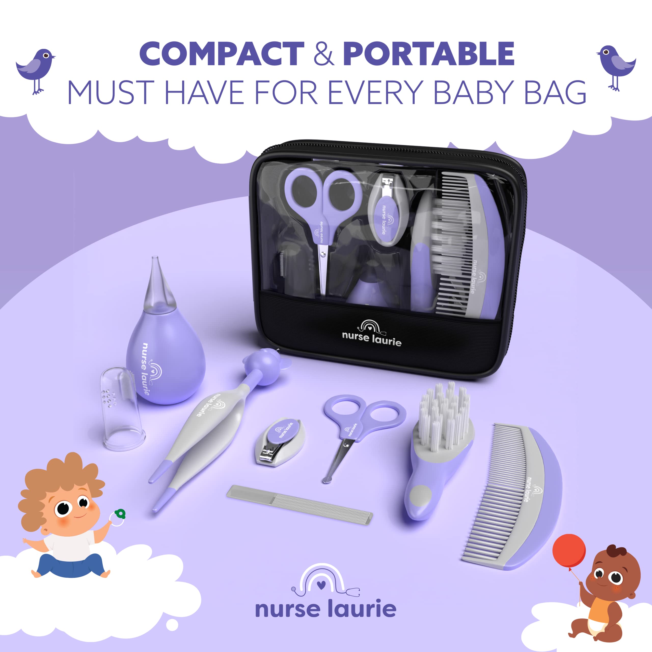 Nurse Laurie healthcare essentials storage case; keeps supplies organized.