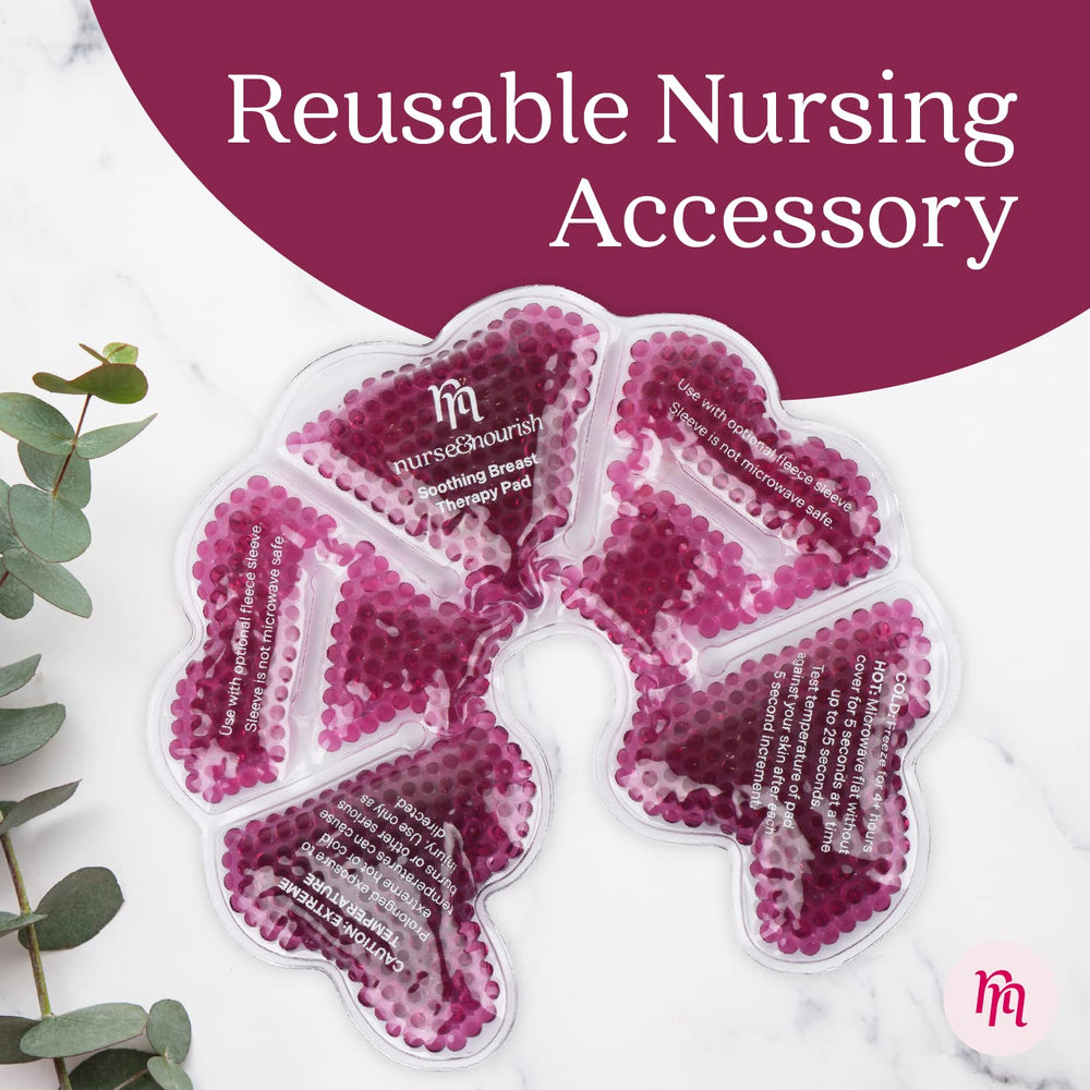 Nurse & Nourish XL elastic extender with closure ensures secure fit during use.