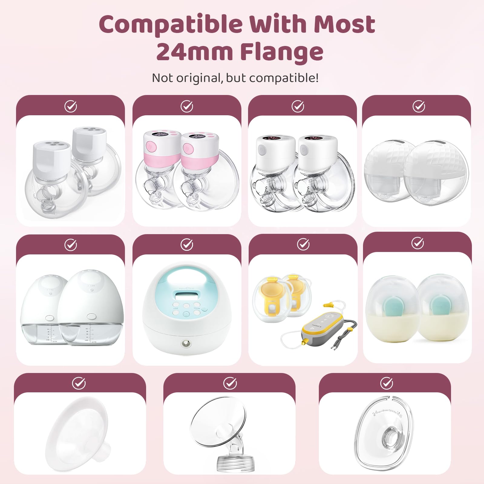 Nursi Luna cleaning brush with dishwasher-safe silicone flanges