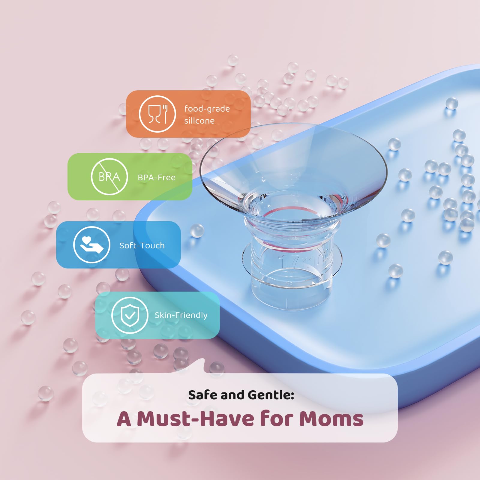 Nursi Luna for new moms pumping scenario promoting comfortable fit