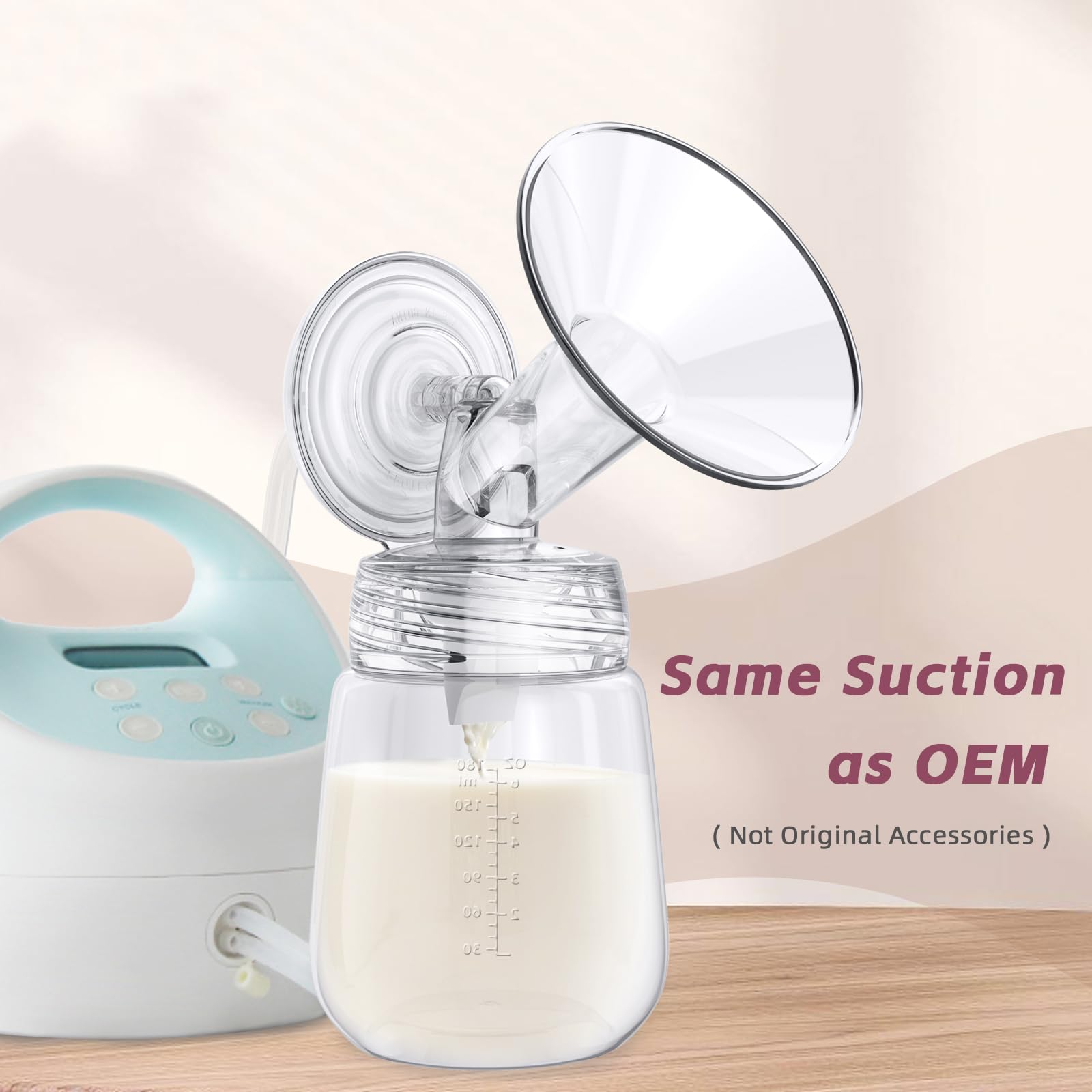Nursi Luna membranes for Spectra S1/S2, BPA-free silicone.