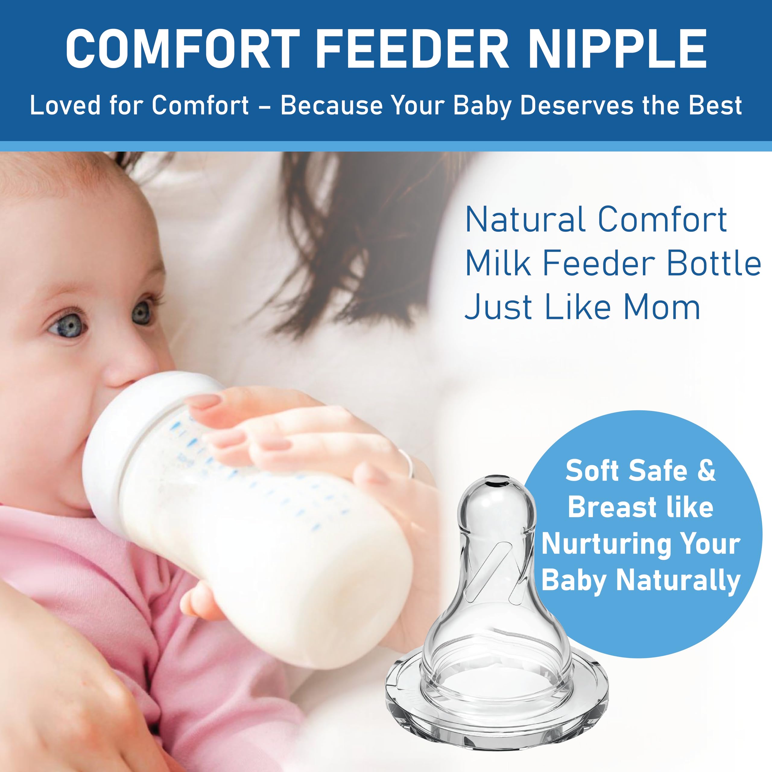 Nurtiva baby bottle anti-colic vent system demonstrates gas reduction potential for calm feedings.