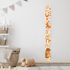 Nustila waterproof canvas growth chart durable for daily nursery use.